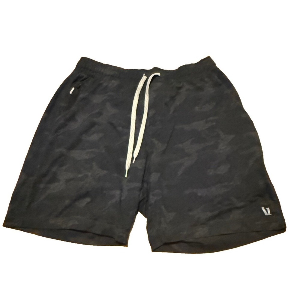 Vuori Ponto Performance Shorts Men's Medium Lounge Gym Stretch Soft V344 Camo